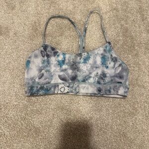 lululemon athletica Blue and Gray Sports Bra